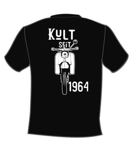 Kult seit 1964 - schwarz Druck hinten