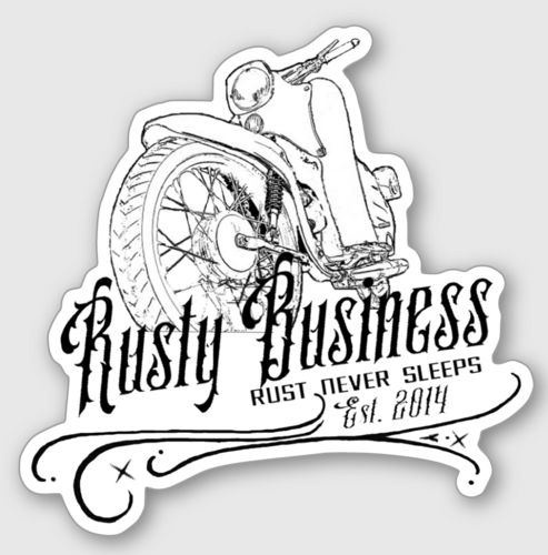 Rusty Business KR51 XXL - Aufkleber